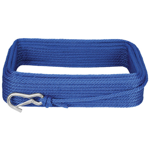 Extreme Max 3006.2039 BoatTector Solid Braid MFP Anchor Line with Snap Hook - 3/8 x 100, Royal Blue