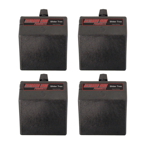 Extreme Max 3004.3100 Slider Trax Multi-Fit Slider Base - 45Â°, Pack of 4