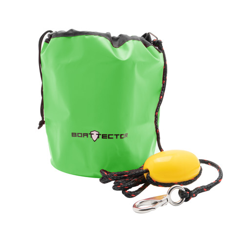 Extreme Max 3006.6874 BoatTector All-in-One PWC Sand Anchor and Buoy Kit with 6 Rope and Snap Hook - Green