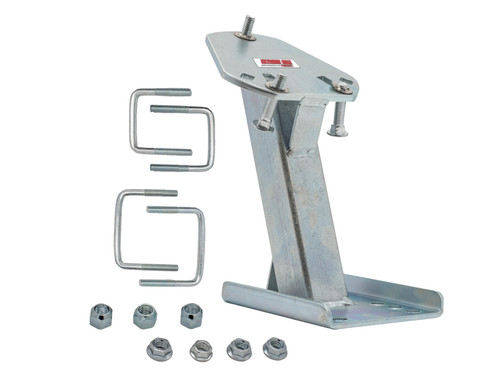 Extreme Max 3001.0064 High Mount Spare Tire Carrier for Tires Up to 16â€ - Silver