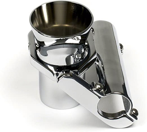 Whitecap S-1936CBLUE Heavy-Duty Chair Mount Brass Fishing Gimbal - 1 Tube