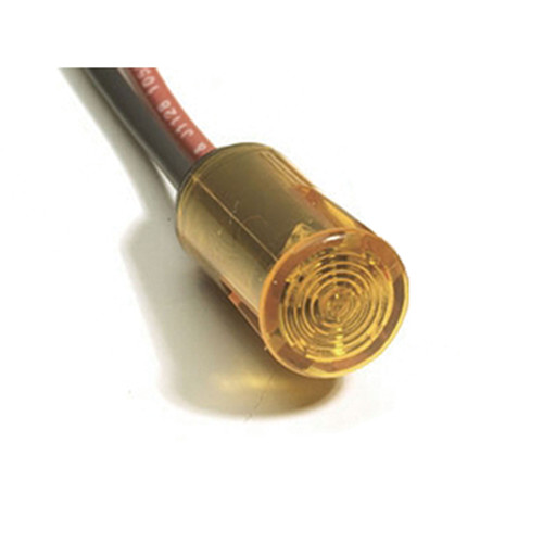 Innovative Lighting 010-1100-7 Recess Mount LED Day Bright Indicator Light - Amber/Amber Lens