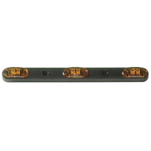 Innovative Lighting 220-4400-7 LED Tri-Bar Identification Light 15 - Red/Red Lens