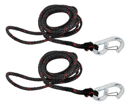 Extreme Max 3006.6634 PWC 7 Dock Line with Zinc-Plated Snap Hook - Value 2-Pack