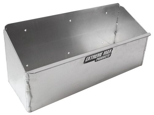Extreme Max 5001.6105 Aluminum Spray Bottle Shelf for Enclosed Trailer, Shop, Garage, Storage - Holds Four 1-Quart (32 oz.) Spray Bottles, Silver