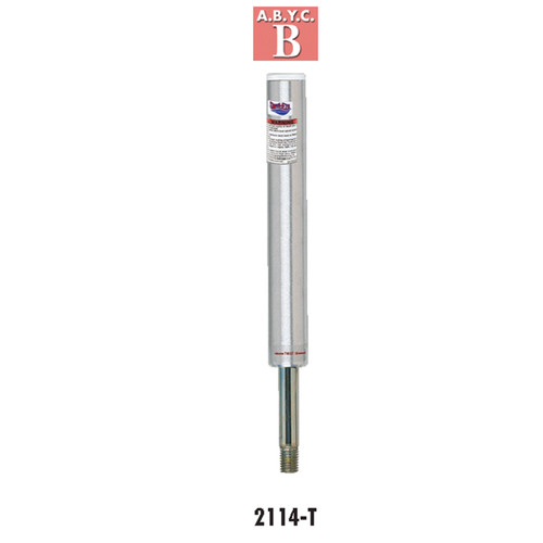 Attwood 2114-T LockN-Pin 3/4 Fixed Height Post - 11, Threaded