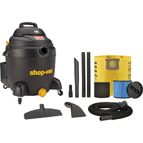SHOP VAC USA SVU-9627306 Cord Length: 18 Feet   Hose Size: 1.5 Diameter   Warranty: 1 Year   Tank Drain Lock-On Hose