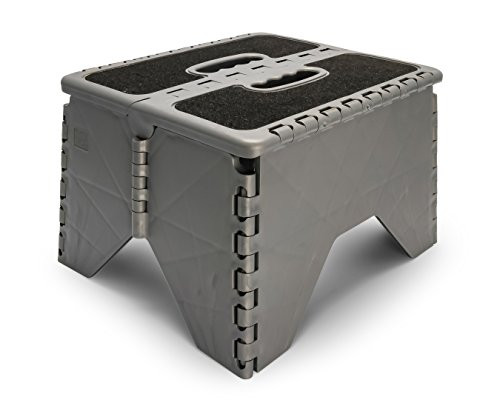 CAMCO 43635 STOOL PLAS FOLD SILV BILI