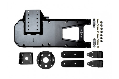 EVO Manufacturing EVOEVO-3032B EVO MFG JL HD HINGE TIRE CARRIER BLACK