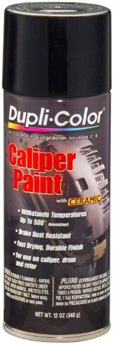 SHERWIN WILLIAMS DUPBCP102 Dupli-Color Caliper Aerosol Paint Black 12 Oz. Aerosol - Lot of 6