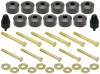 Rock Jock CUECE-9300 8706 WRANGLER YJ TJ/LJ BODY 1IN LIFT KIT