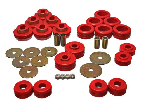 ENERGY SUSPN 34118R Energy Suspension Body Mount Set for GM