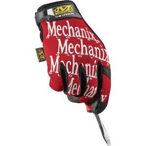 MECHNX MCX-MG02010 MECHNX 185208 Hook & Loop Dual-Layered Fingertip Mechanic's Glove Mechanix Gloves, L