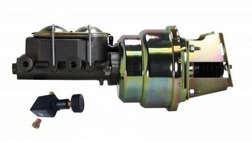 Leed Brakes LEE3K105 7IN DUAL POWER BOOSTER 11/8IN BORE MASTER ADJUSTABLE VALVE (ZINC)