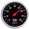 33/8IN TACH 8000 RPM 468 CYL DESIGNER BLK
