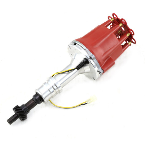 Speedmaster PCE376.1107.04 Ford 351C Cleveland Early 460 8000 Series Pro Billet Distributor Red