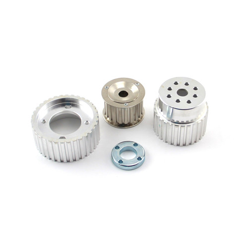 Speedmaster PCE415.1012 Mazda Rotary Gilmer Crank Alternator & Water Pump Pulleys