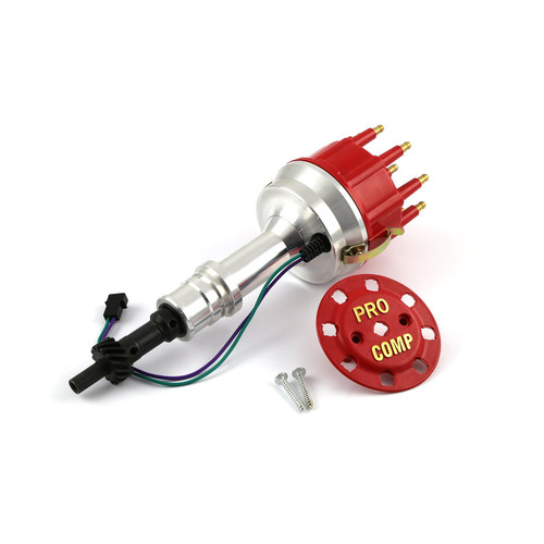 Speedmaster PCE376.1104.06 Ford 351W Windsor 8400 Series Pro Billet Distributor [Red]