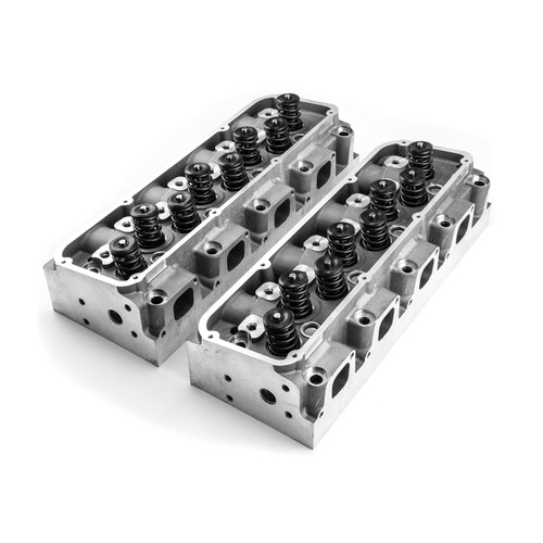Speedmaster PCE281.2059 Ford 302 351C Cleveland 220cc 64cc Solid Flat Assembled Cylinder Heads