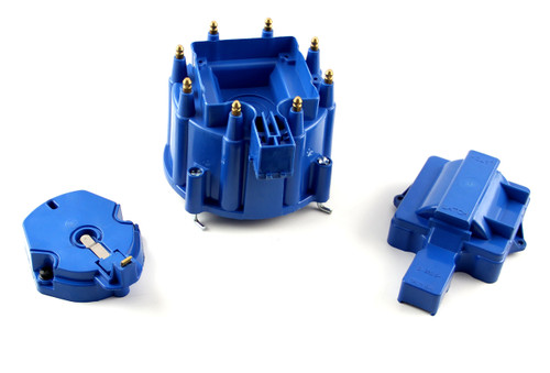 Speedmaster PCE370.1003 HEI Distributor Cap and Coil Cover - Blue