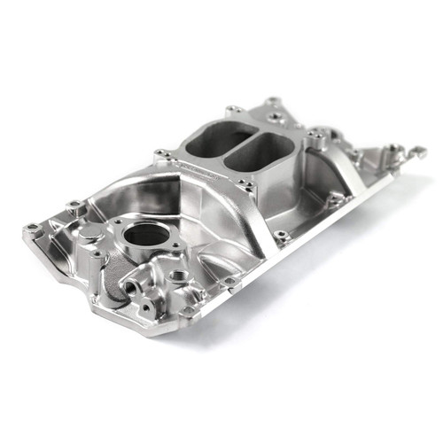 Speedmaster 1-147-005 Chevy SBC 350 Vortec Low-Rise Polished Aluminum Intake Manifold