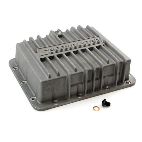 Speedmaster PCE221.1007 GM Powerglide Deep Cast Aluminum Transmission Oil Pan Natural