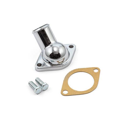 Speedmaster PCE191.1001 Chevy SBC 350 1968-86 45 Degree Thermostat Housing Water Neck Chrome