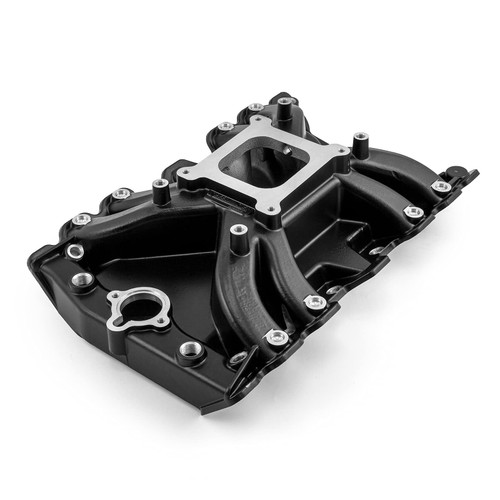 Speedmaster 1-147-099 Oldsmobile 400 425 455 Low-Rise Aluminum Intake Manifold [Black]