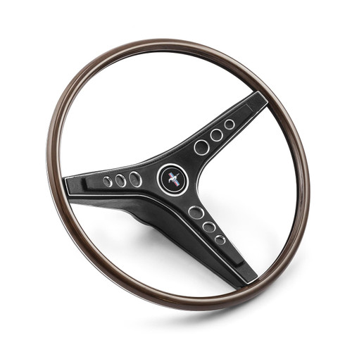 Speedmaster PCE540.1009.01 Ford 1969 Mustang Mach 1 Deluxe Rim Blow Steering Wheel Complete