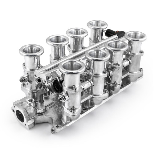 Speedmaster 1-148-011 Ford SB 289 302 Windsor Downdraft EFI Stack Intake Manifold System Polished