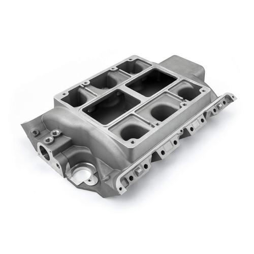 Speedmaster 1-149-001 Ford FE 390 428 6-71 8-71 Supercharger Aluminum Intake Manifold Satin