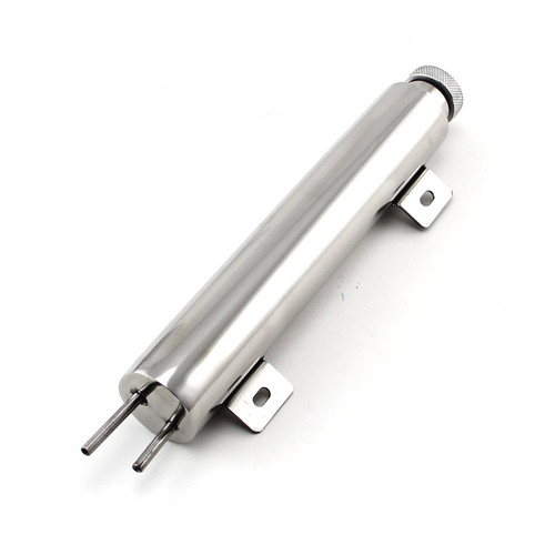 Speedmaster PCE188.1001 2" x 12" Stainless Steel Overflow Tank With Mounting Bracket Kit