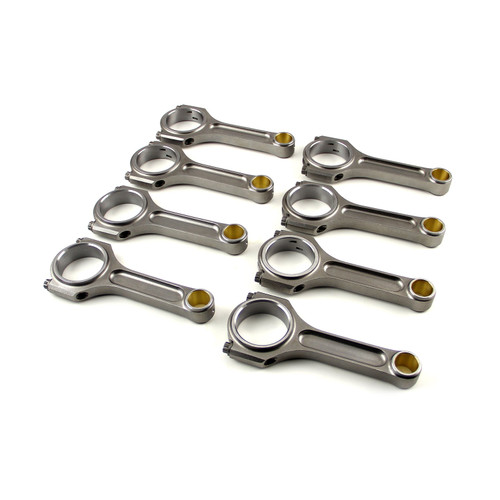 Speedmaster PCE274.1075 I-Beam Race 6.250" 2.100" .927" 4340 Bronze Bush Connecting Rods Chevy SBC 350