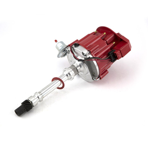 Speedmaster PCE376.1032.06 SBC 350 BBC 454 6000 Series 65K Coil HEI Distributor Red Flat