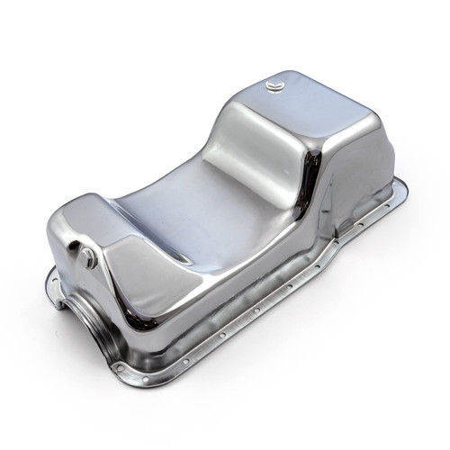 Speedmaster PCE300.1067.02 Ford SB 289 302 Windsor Fox Body Dual Sump Chrome Oil Pan