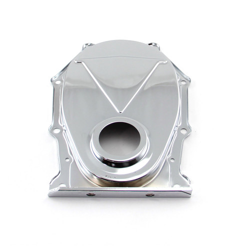 Speedmaster PCE265.1007 Mopar Chrysler BB 383 440 Steel Plated Chrome Timing Chain Cover
