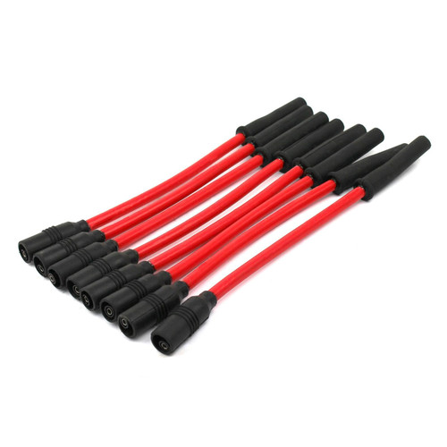 Speedmaster PCE390.1025 Chevy LS1 LS2 LS3 LS6 Straight Coil-On Cover Red Spark Plug Wires