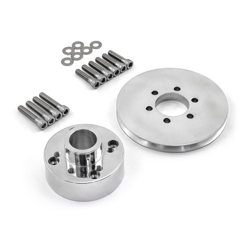 Speedmaster PCE239.1026 Ford SB 289 302 Windsor Supercharger Crank Hub 1-Groove Accessory Drive Pulley