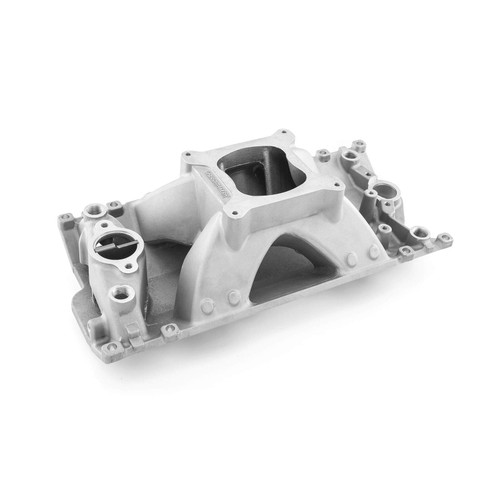 Speedmaster 1-147-034 Chevy SBC 350 Vortec HiRise Aluminum Intake Manifold Satin