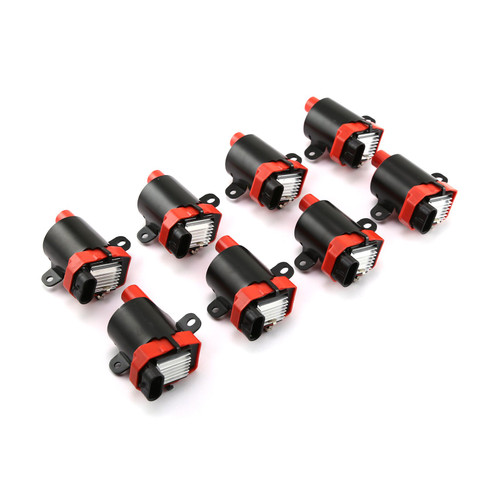 Speedmaster PCE382.1032.02 Chevy GM LS1 LS6 12V High Output E-Poxy Ignition Coil Red Square D585 8pcs