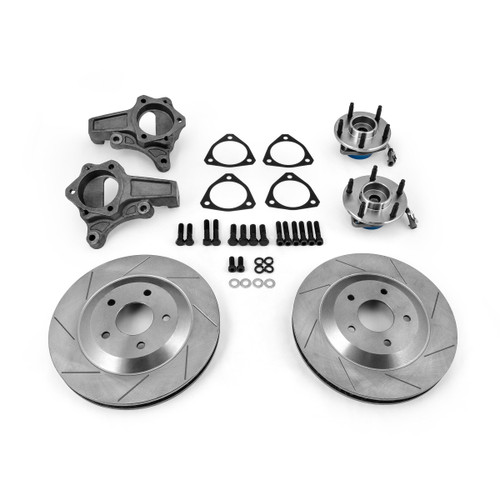 Speedmaster PCE164.1011 GM C5 Corvette 13" Slotted Front Disc Brake Conversion Kit (Calipers Not Included)