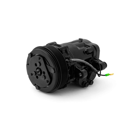 Speedmaster PCE413.1004.02 Serpentine Belt Sanden Style 7176 Small Body Black AC Air Compressor