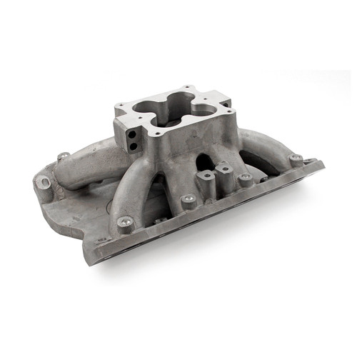 Speedmaster PCE147.1054 Ford 351W Windsor HiRise Split Intake Manifold 3V/4V w/Tongues Satin