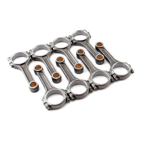 Speedmaster PCE274.1006 I-Beam 6.125" 2.100" .927" Bronze Bush 5140 Connecting Rods Chevy SBC 350