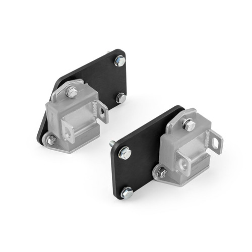 Speedmaster PCE169.1018 GM LS Engine to 3-Bolt Chevy Rubber Motor Mount Adapter Plate Kit