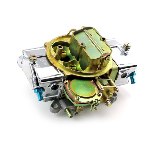 Speedmaster PCE121.1009 600 CFM 4-Barrel Vacuum Secondary Carburetor Manual Choke No Gaskets
