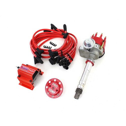 Speedmaster PCE385.1004 Chevy SBC 350 BBC 454 Ready-to-Run Distributor w/ Coil & Wire Leads