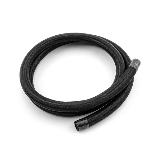 Speedmaster 1-339-011-02 -12 AN Braided Black Nylon Hose Line 6 ft. Length
