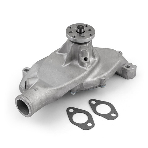 Speedmaster PCE195.1010.01 Chevy BBC 454 High Volume Aluminum Short Water Pump Satin Straight Impeller