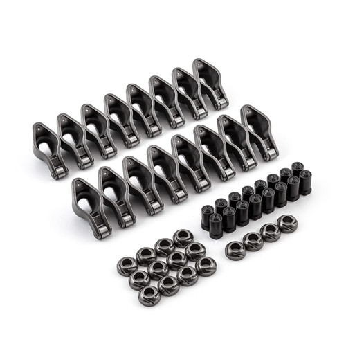 Speedmaster PCE261.1050.01 Chevy BBC 454 1.7 Ratio 7/16" Steel Roller Tip Rocker Arm Set w/Nuts & Balls